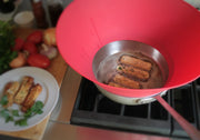 8-Inch Non-Slip Fry Pan Splash Guard – Protect Your Kitchen While Cooking