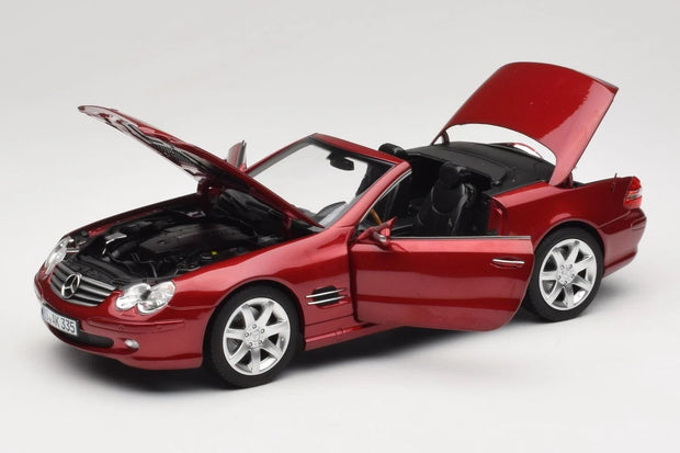 1:18 Scale SL-Class Model Car - Premium Black Die-Cast Replica