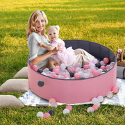 Kids Ball Pit Playpen – Foldable & Portable, No Inflation Needed