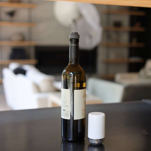 Precision Pressure Wine Preserver Pump + 2 Stoppers – Keep Wine Fresh for Weeks