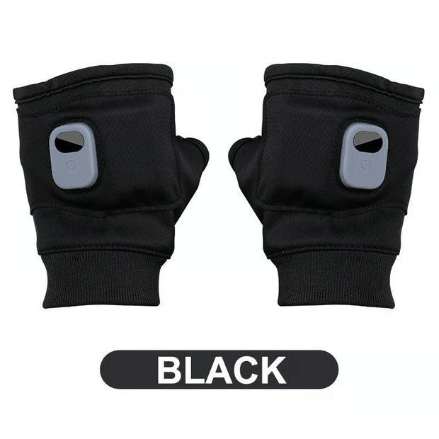Smart Heating Fingerless Gloves – Stay Warm and Comfortable in Cold Weather
