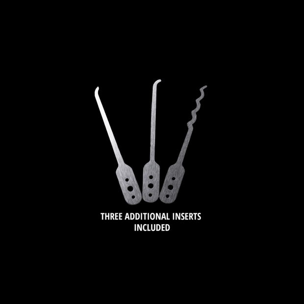 Steel Fidget Lock Pick Tool - Retractable Practice Picks with Turning Tool for Lock Sport Enthusiasts