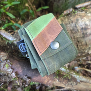 Waxed Canvas Foraging Hip Pouch