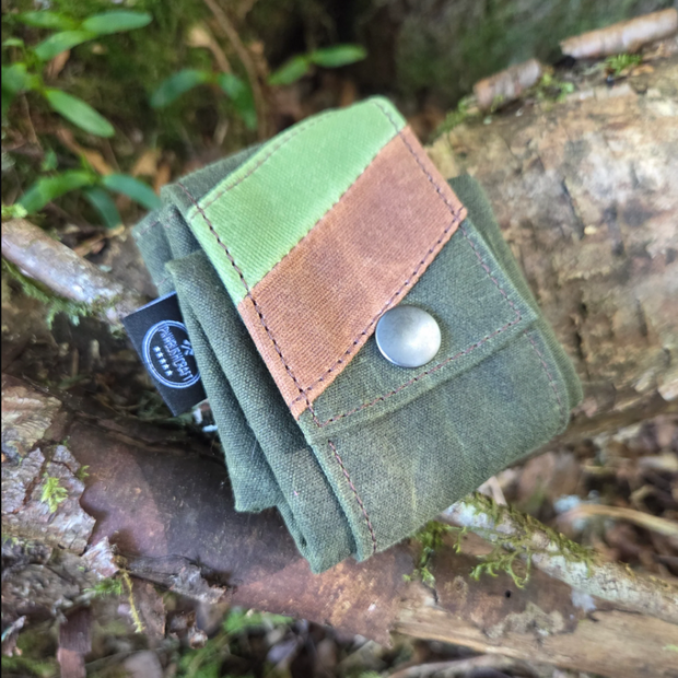 Waxed Canvas Foraging Hip Pouch