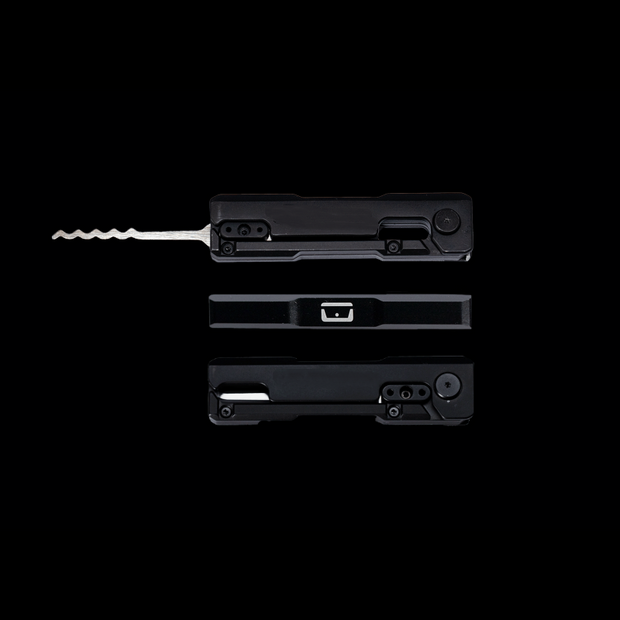Steel Fidget Lock Pick Tool - Retractable Practice Picks with Turning Tool for Lock Sport Enthusiasts